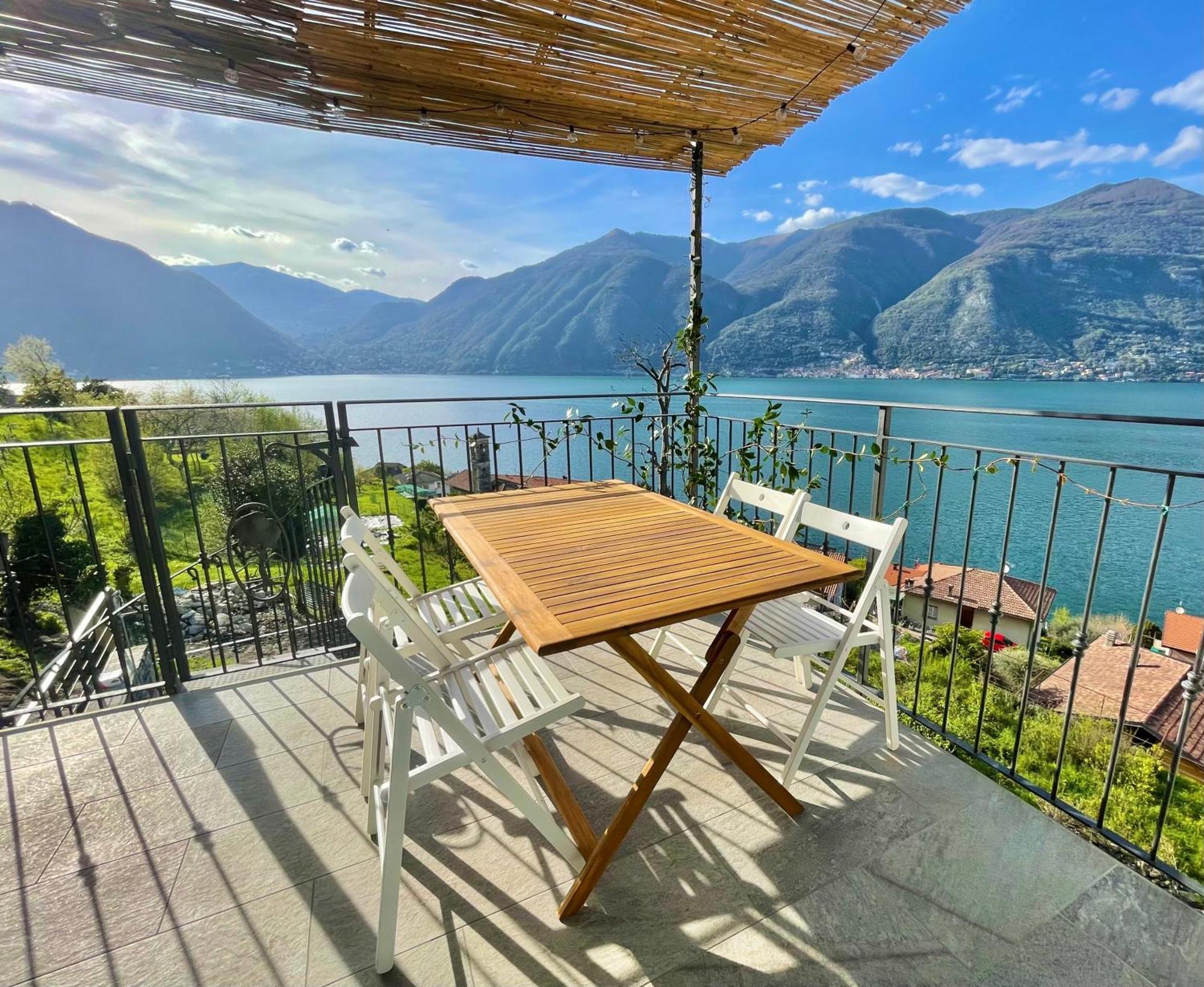 Il Noce Lake View Apartment Lezzeno Extérieur photo